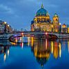 Berlin am Abend von Frans Blok