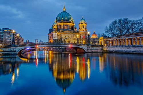 Berlin am Abend von Frans Blok