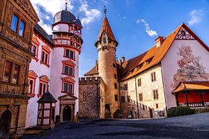 Eine wunderschöne frühlingshafte Wanderung durch den wunderschöne Heldburger Land im Landkreis Hildburghausen - Thüringen - Deutschland