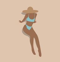 Zomerdag aan het strand