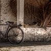 Achter gelaten oude fiets op Zanzibar van Exclusive Photos by Erwin Floor