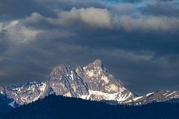 de Aggenstein in de Allgäu van Walter G. Allgöwer