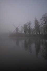 mistige ochtend van Bart Liesenborgs