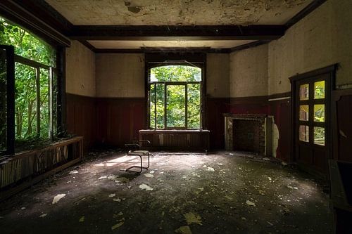 Vieux château abandonné.