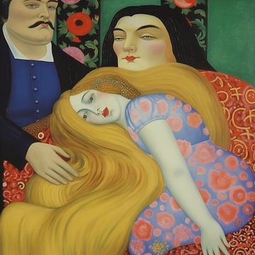 Klimt meets Botero van Ton Kuijpers