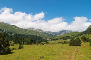 Wandern in Acquacalda, Schweiz