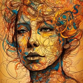 Energetische Linien von Harry Hadders Design