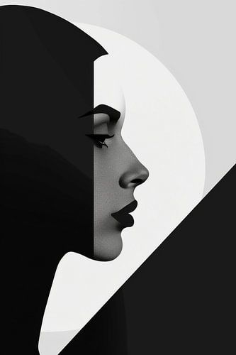 Mevrouw Zwart Wit