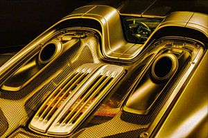 Porsche 918 Gold von Truckpowerr