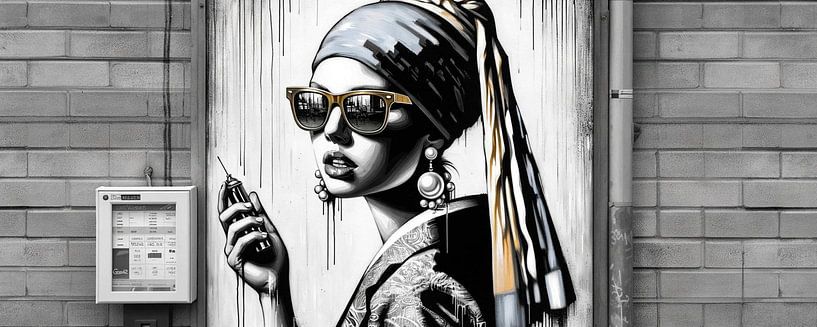 Girl with the Pearl Earring 2024 in Amsterdam von Sanne den Engelsman