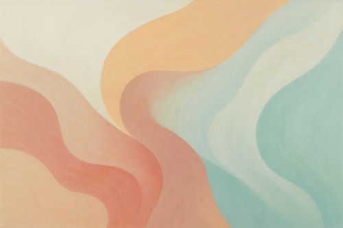 Abstracte banen met kleurverloop