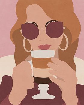 In het cafe, Sarah Leonard