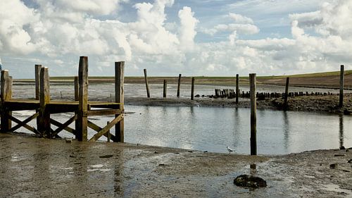 Oude haven Waddenzee
