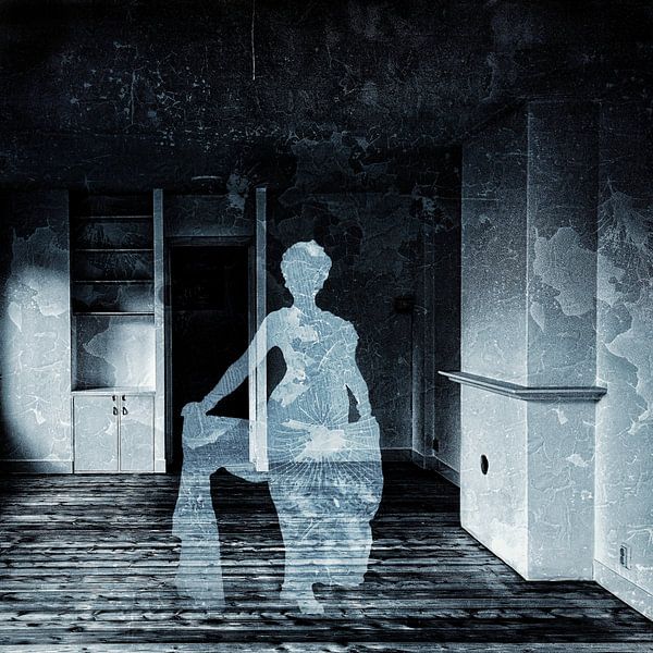 Mata Hari dans une chambre noire par Ruben van Gogh - smartphoneart
