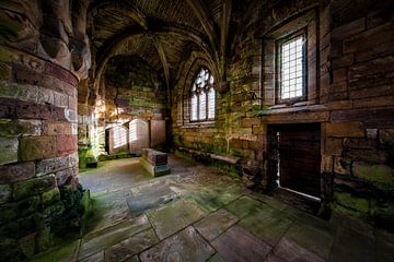 Jedburgh Abbey in Schotland van Steven Dijkshoorn