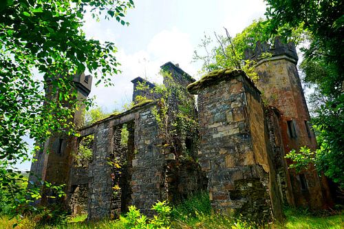 Verloren plaats Vergeten kasteel Ierland Ring van Kerry
