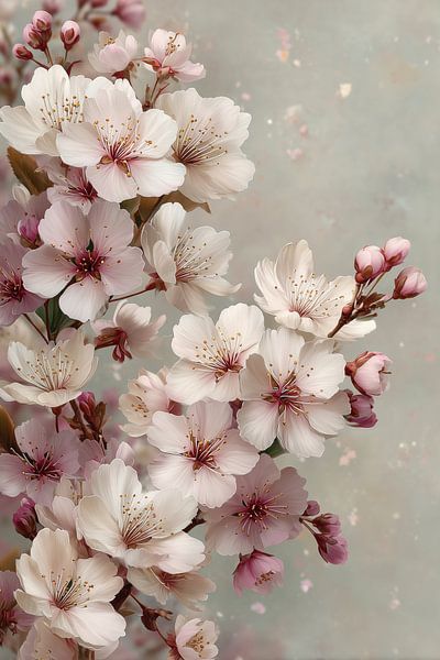 Frühlingserwachen in Rosa und Weiß von MArt