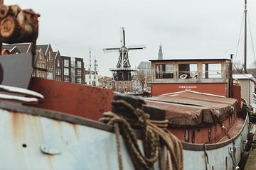 Molen van Adriaan | Haarlem | Nederland, Europa van Sanne Dost