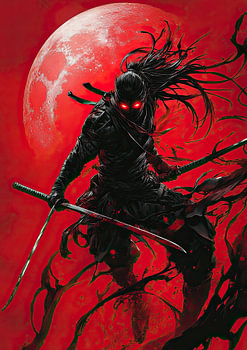 Ninja de la Lune Pourpre