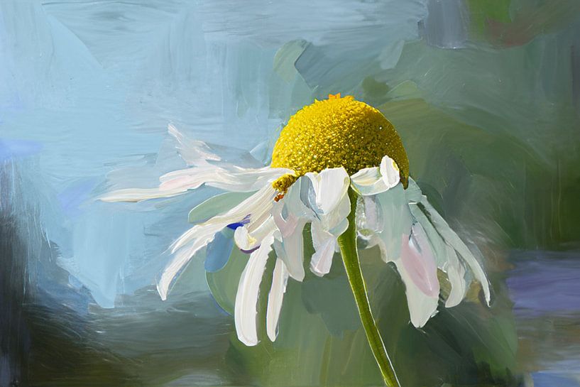 Abstracte bloesem van Ralf Hickmann