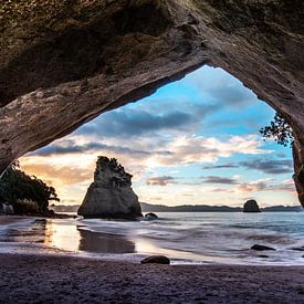 Catherdal cove, Australia van Arno Steeman