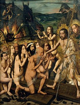 De afdaling van Christus in het voorgeborchte der hel, Bartolomé Bermejo