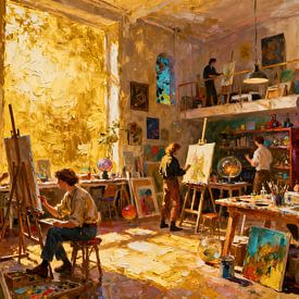 At the heart of the studio by Kristin M
