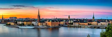 Stockholm Panorama van Adelheid Smitt