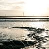 Low tide, tideway and the Wadden Sea by Heiko Westphalen