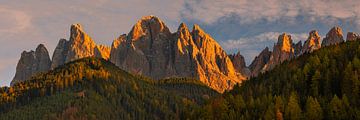 Sunset in the Dolomites
