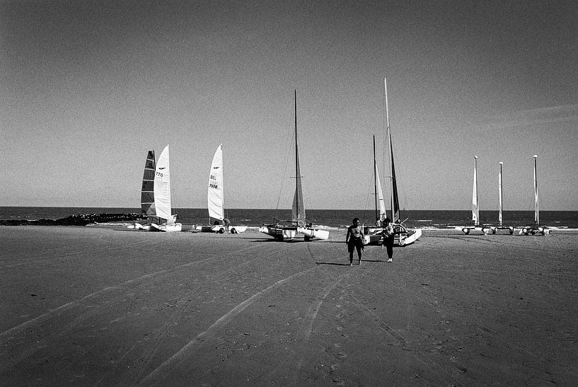 Boote am Strand von Patrik Hochnadel