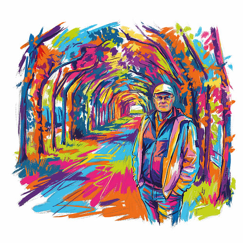 Was für eine schöne Allee von Wolfsart