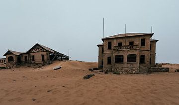 Architect Kolmanskop Huis Kolmanskop in Namibië, Afrika van Patrick Groß