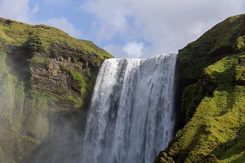 Chute d'eau Skógafoss, Islande