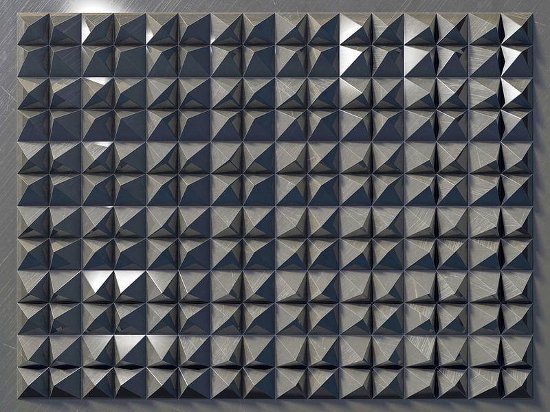 Relief C3 Aluminium von Frans Blok - Fotos, Kunst und weitere Wanddekoration
