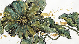 Gilded Blossom Lotus by Siti Zuliana