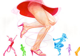 Mama kan dansen van MichelArt