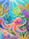 Oktopus in voller Ausprägung von Trinkets NL ✪ Design Studio Miniaturansicht