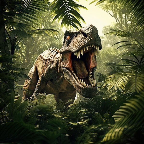 Dino Poster by Eye catching paintings