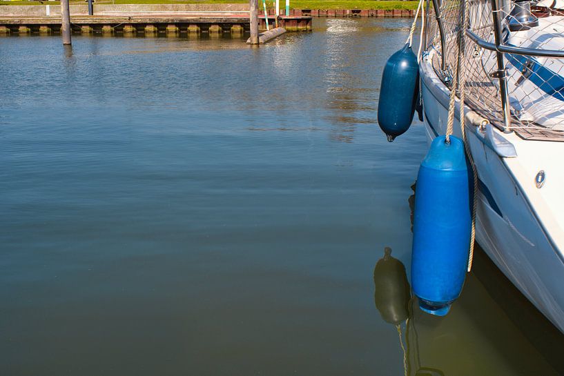 Blauw dansend op het water van Jolanda de Jong-Jansen