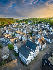 Luftaufnahme von Freudenberg, Deutschland von Michael Abid