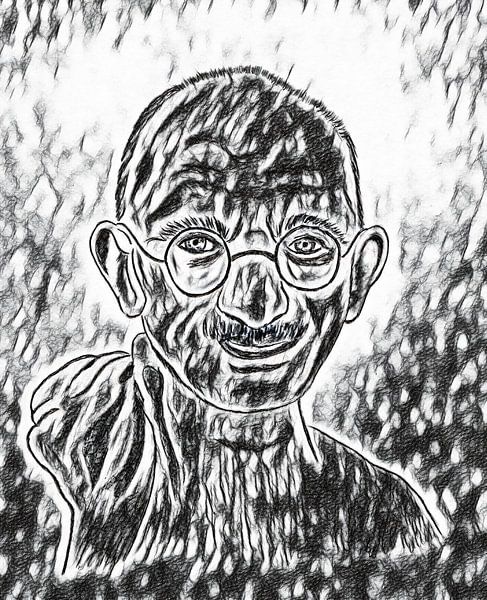 Gandhi by Jose Lok