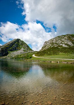 the enollake in the picos de europa in spain by ChrisWillemsen