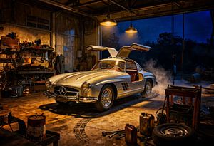 Mercedes 300 SL Flügeltürer - Ikonischer Oldtimer