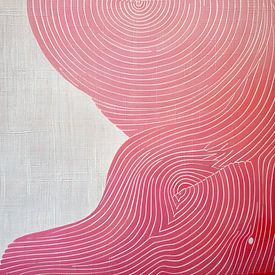 Zacht abstracte vorm van Modern Collection