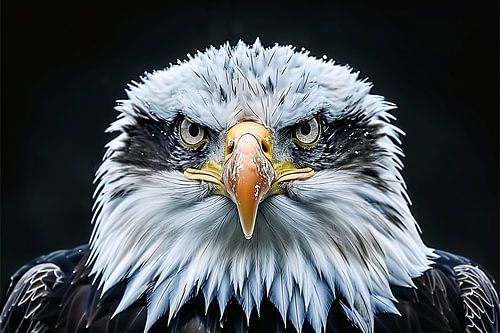 Gedetailleerde close-up van een adelaar