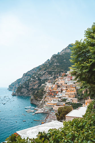 Positano mit seinen bunten Häusern