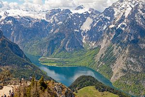 Blick vom Jenner auf den Königssee