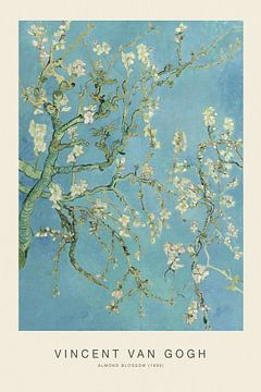 Mandelblüte - Vincent van Gogh von Nook Vintage Prints