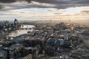 Londen gezien vanuit Sky Garden (20 Fenchurch Street) van KC Photography